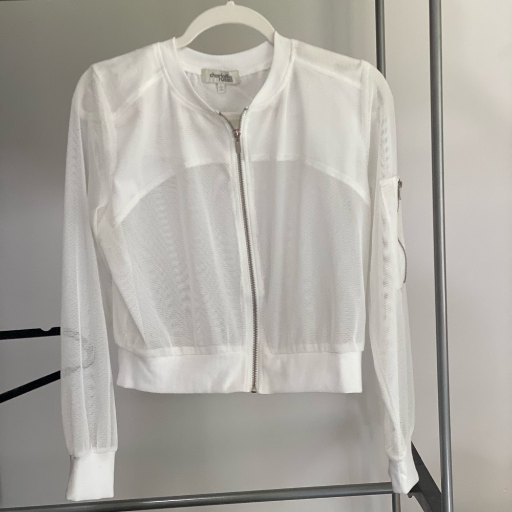 Lightweight workout jacket